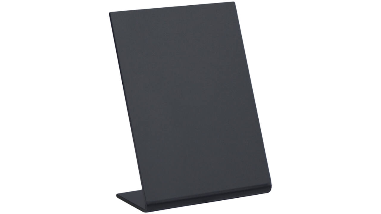 Krijtbord Securit A7 L-bord verticaal