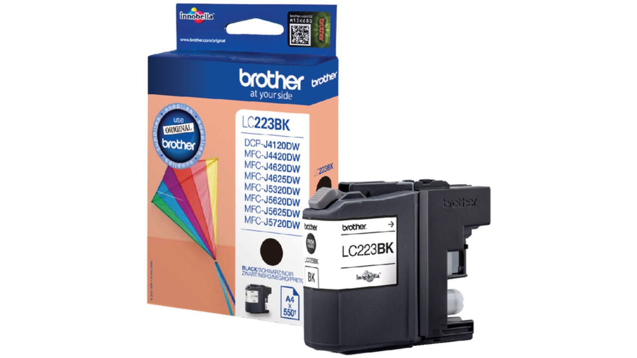 Inktcartridge Brother LC-223BK zwart