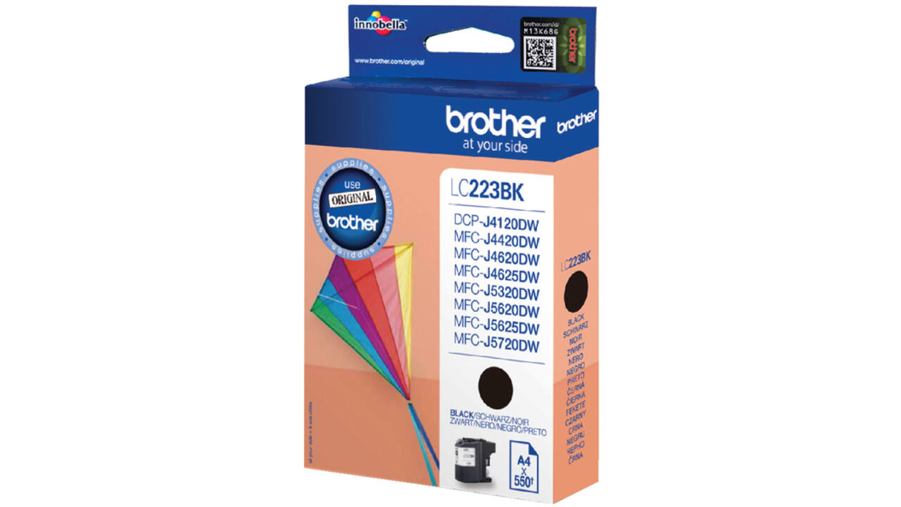 Inktcartridge Brother LC-223BK zwart