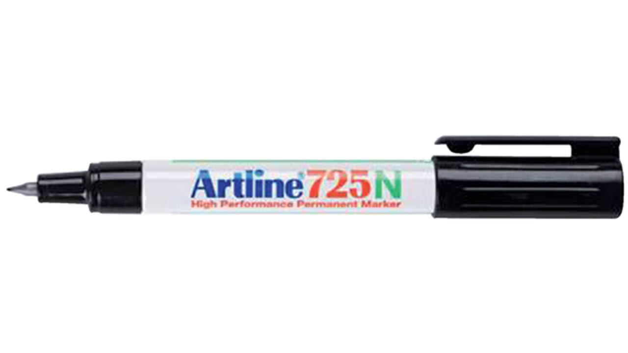 Fineliner Artline 725 rond 0.4mm zwart