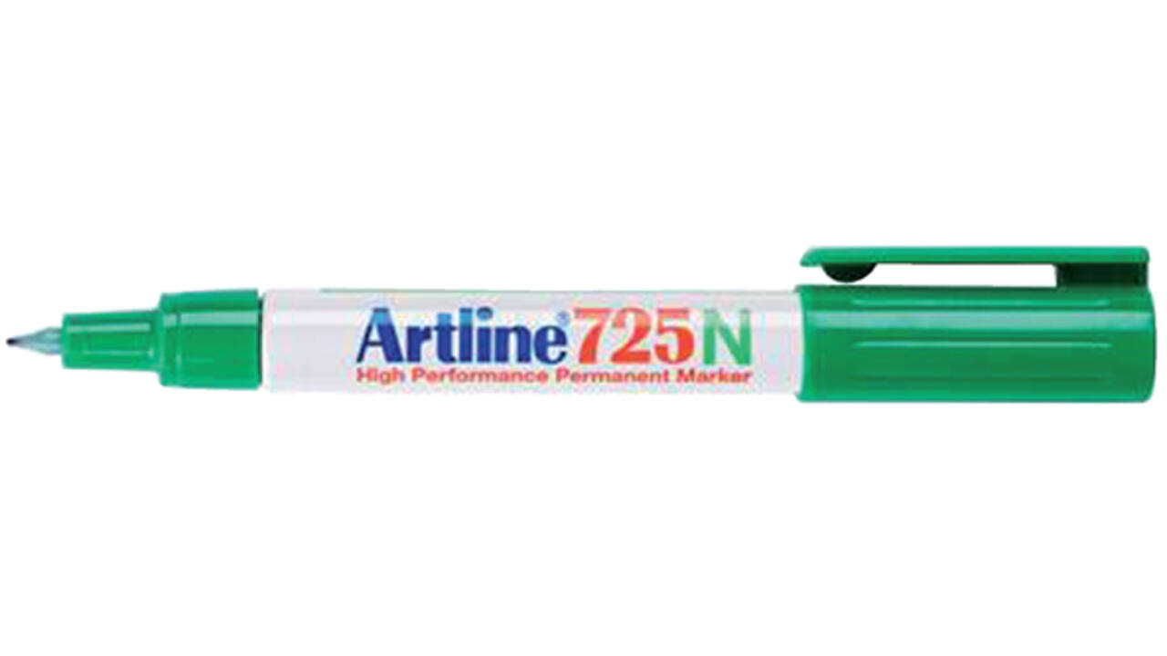 Fineliner Artline 725 rond 0.4mm groen