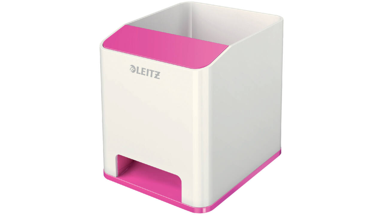 Pennenhouder Leitz WOW wit/roze