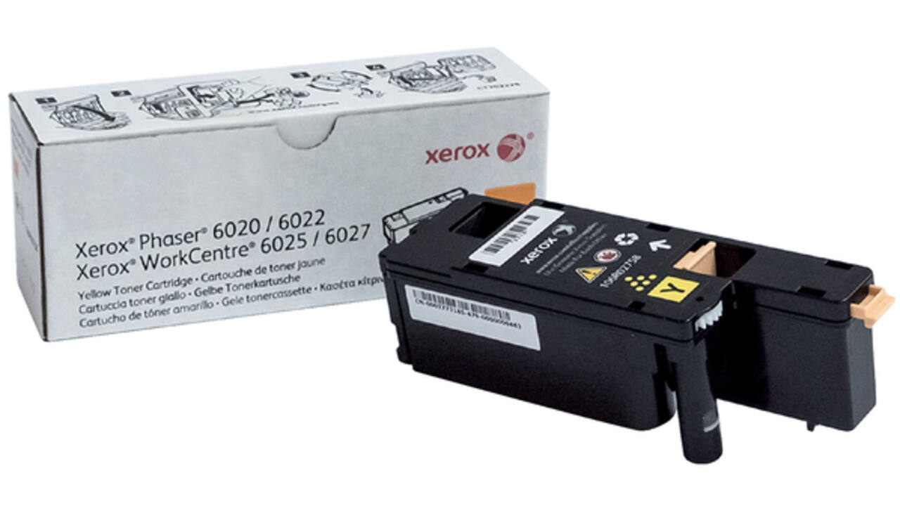 Tonercartridge Xerox 106R02758 geel
