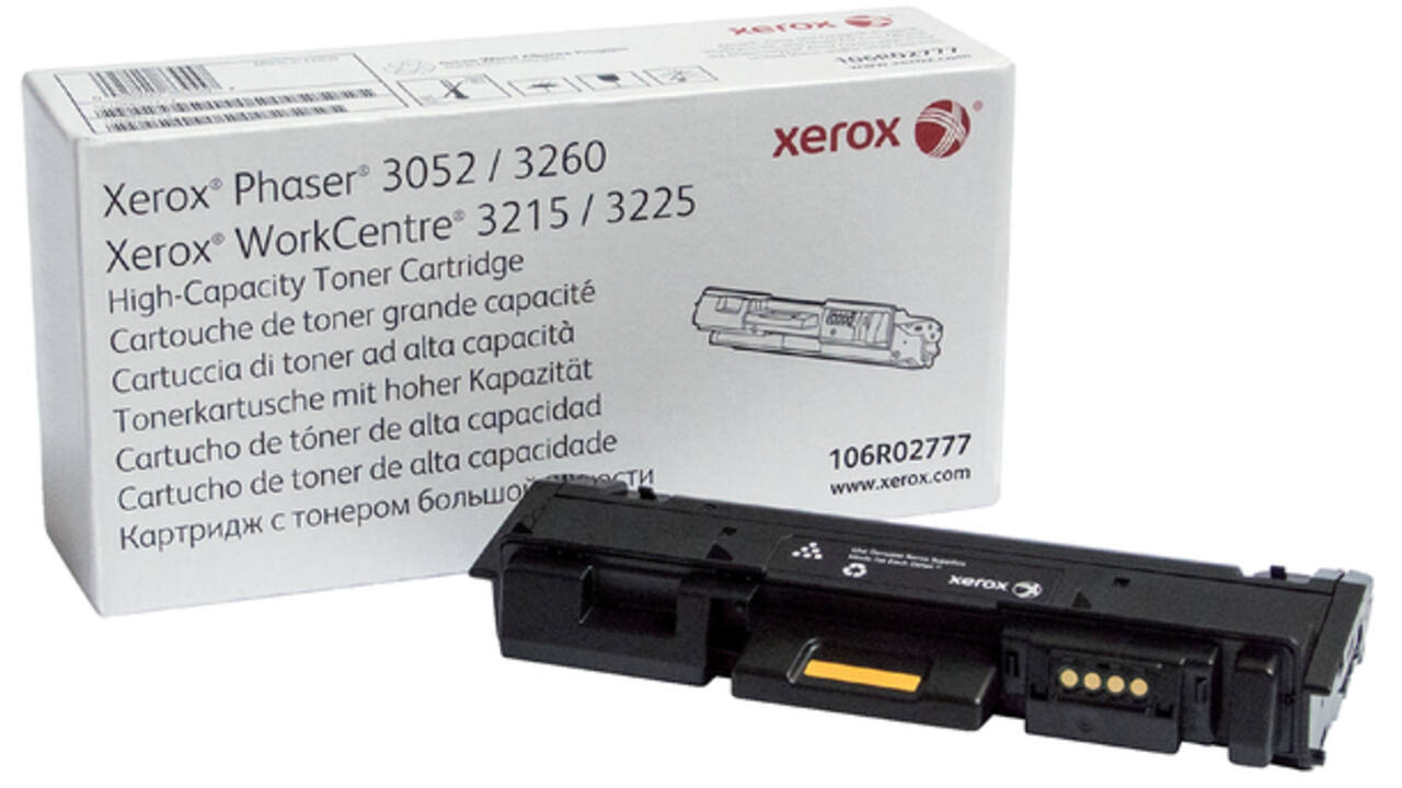 Tonercartridge Xerox 106R02777 zwart