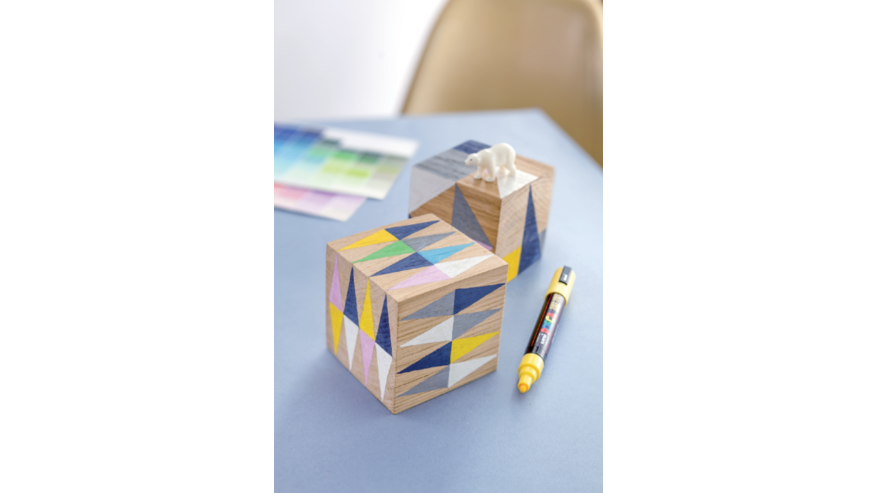 Verfstift Posca PC3M fijn assorti set à 8 stuks