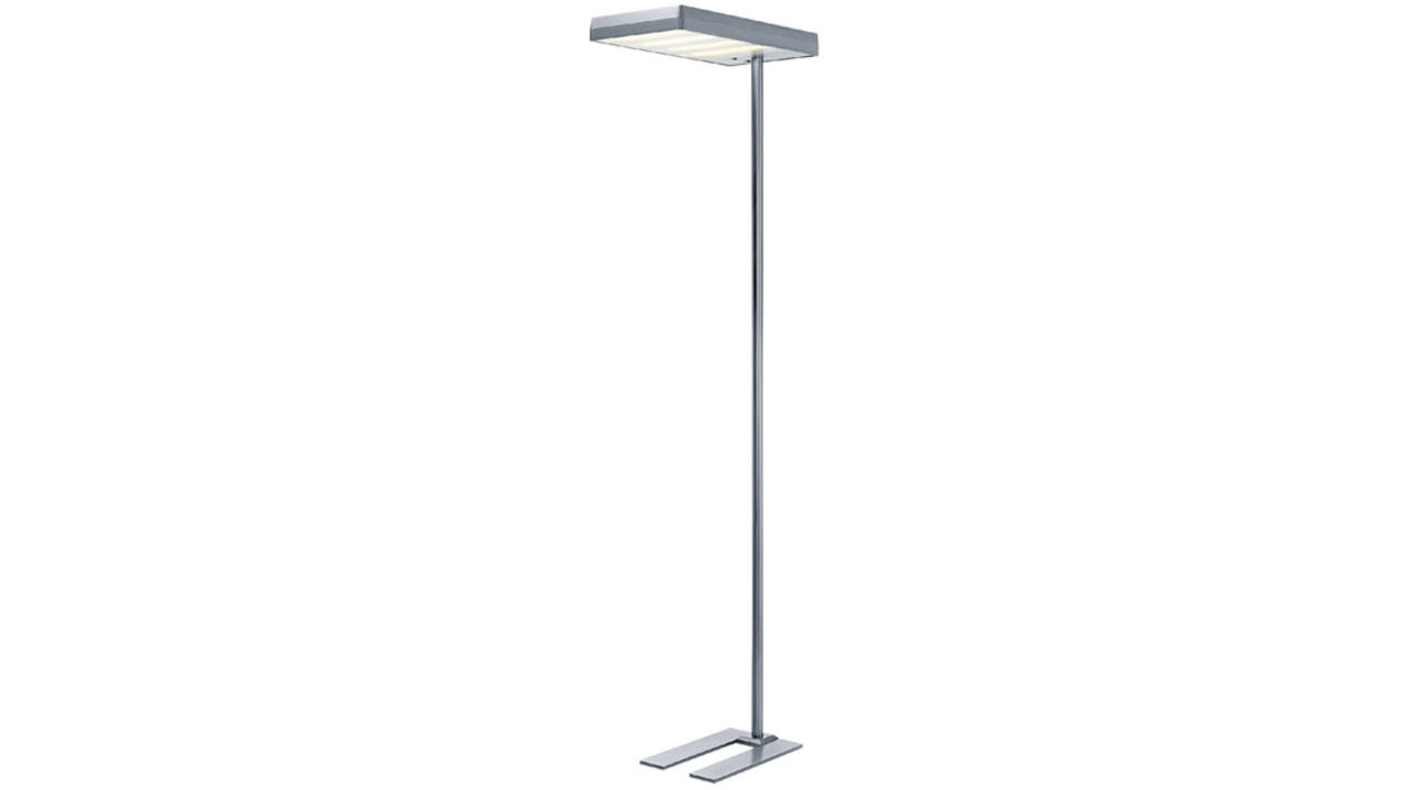 Vloerlamp Hansa led Maxlight aluminium
