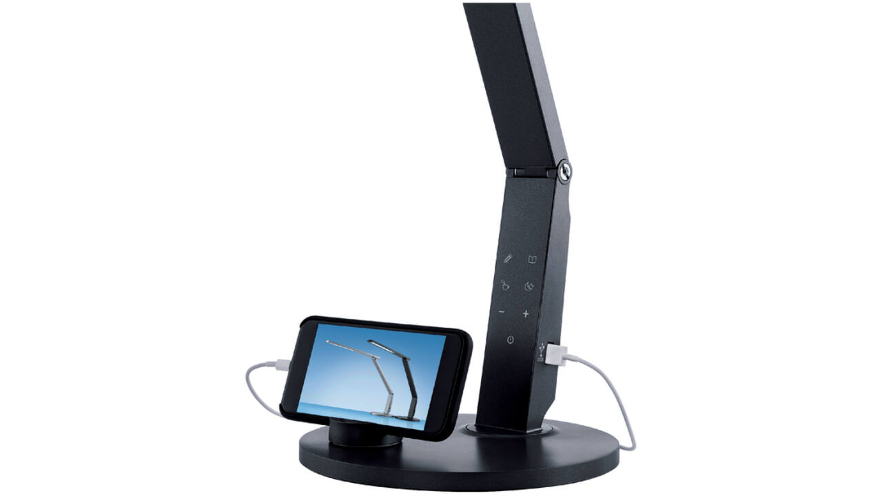 Bureaulamp Hansa led Vario Plus antraciet