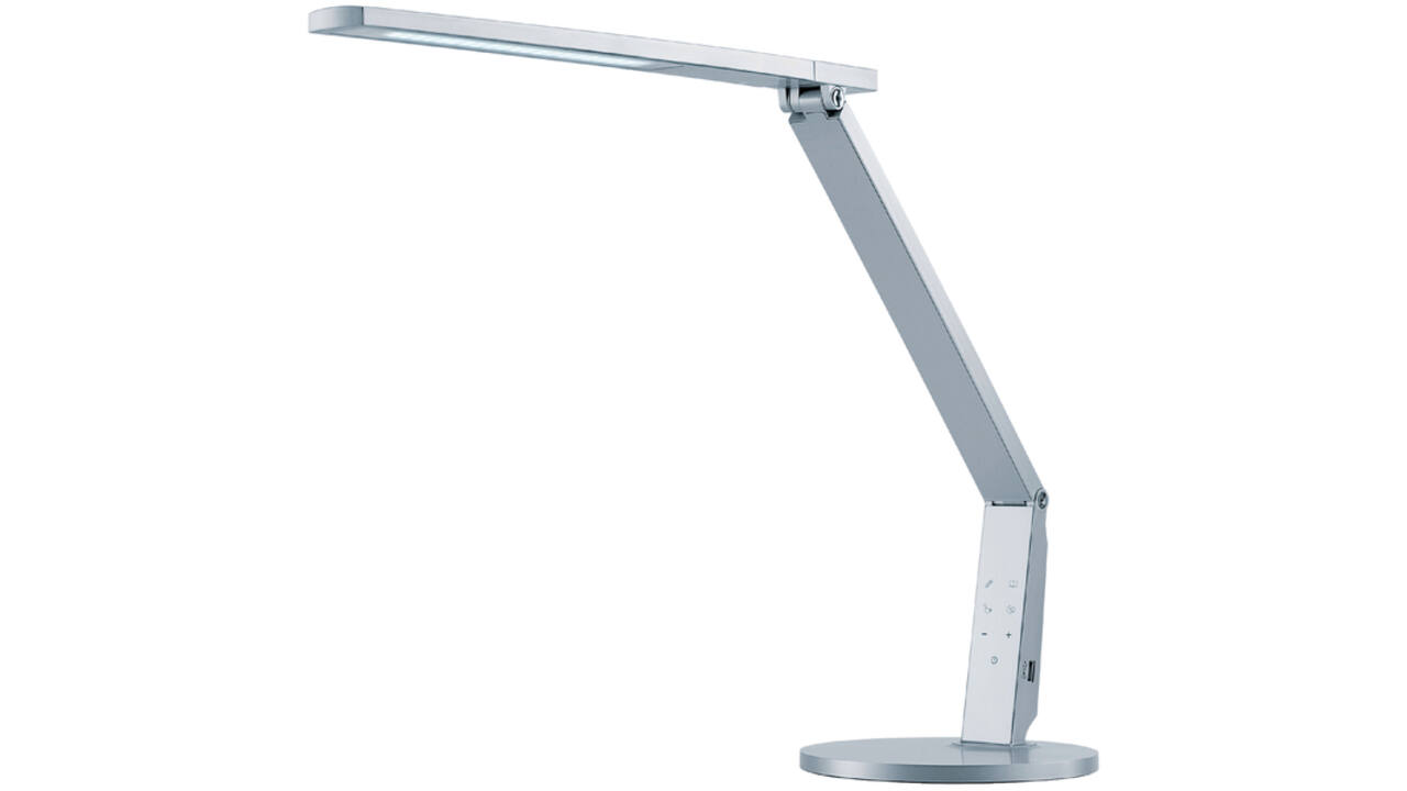 Bureaulamp Hansa led Vario Plus zilvergrijs