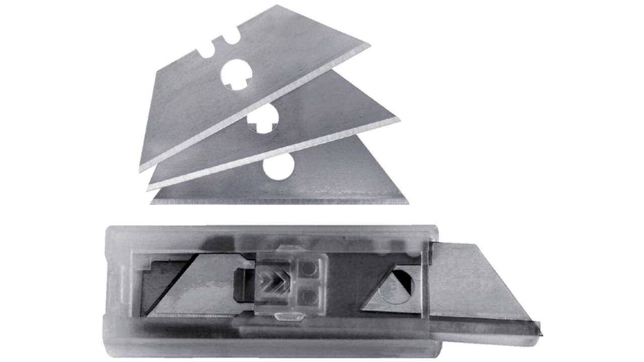 Snijmes Westcott trapezium 18mm met schuifsluiting aluminium