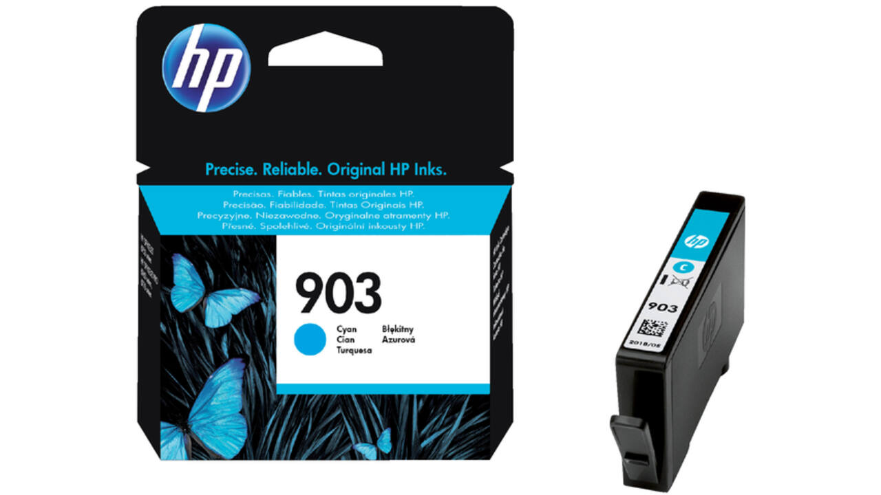 Inktcartridge HP T6L87AE 903 blauw