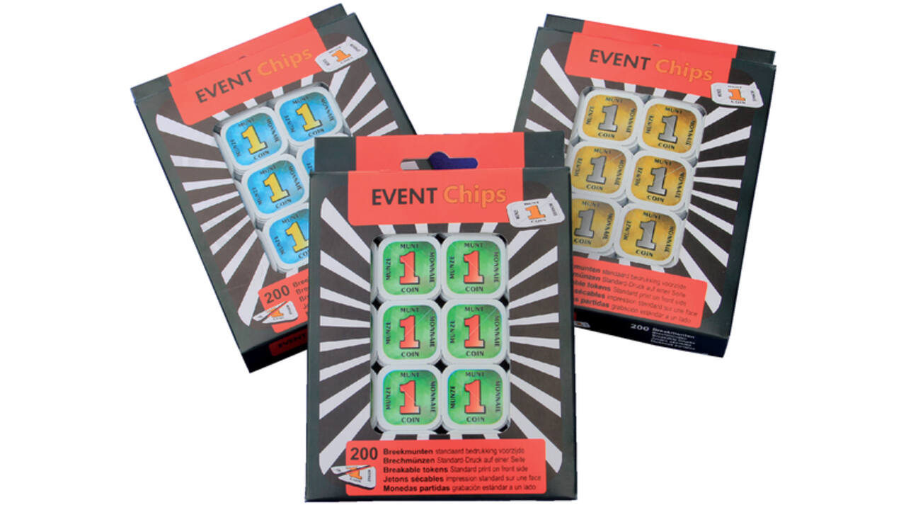 Consumptie breekmunten Combicraft 200st blauw