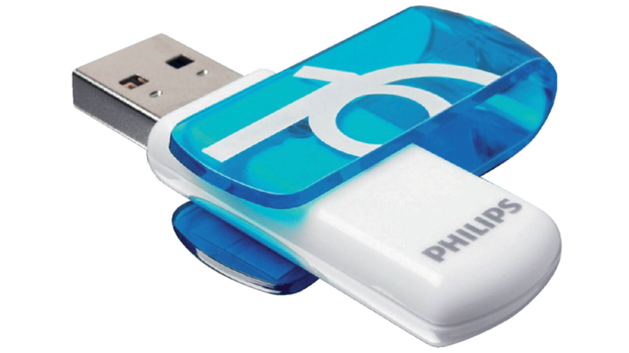 USB-stick 2.0 Philips Vivid Edition Ocean Blue 16GB