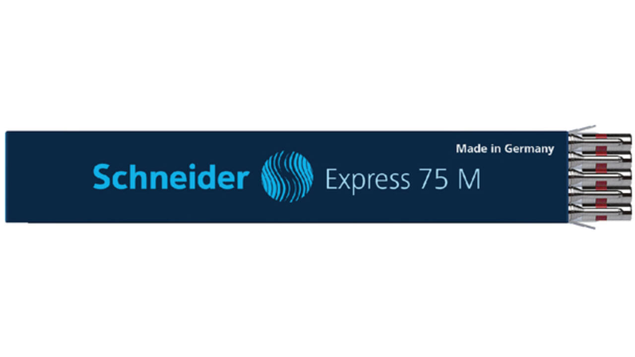 Balpenvulling Schneider Express 75 medium rood