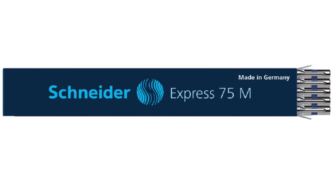 Balpenvulling Schneider Express 75 medium blauw
