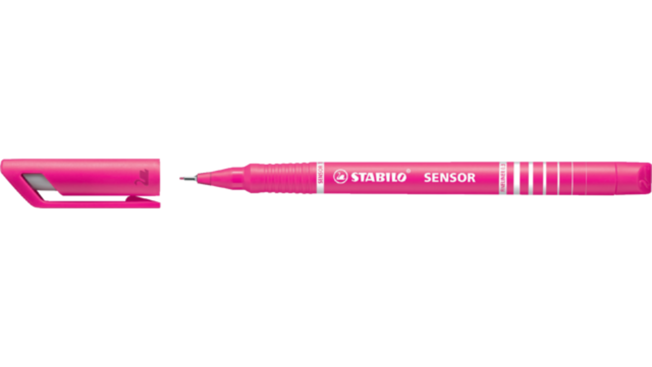Fineliner STABILO Sensor 189/56 fijn roze