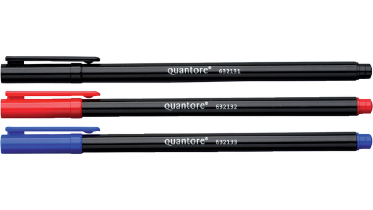 Fineliner Quantore zwart 0.4mm