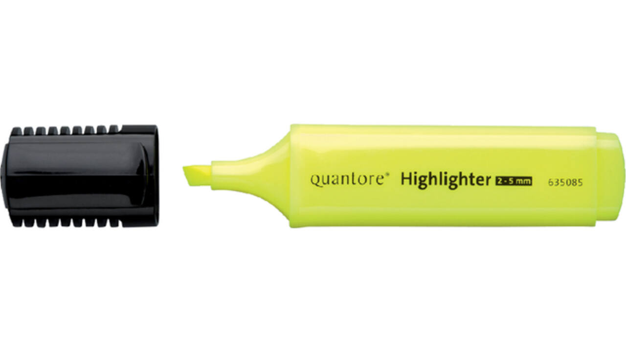 Markeerstift Quantore geel