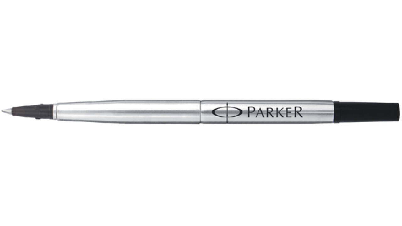 Rollerpenvulling Parker Quink medium zwart