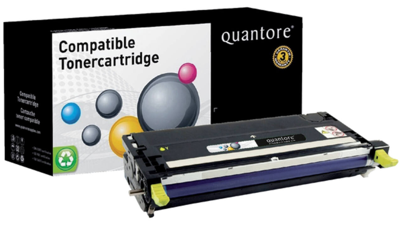 Tonercartridge Quantore alternatief tbv Xerox 113R00725 geel