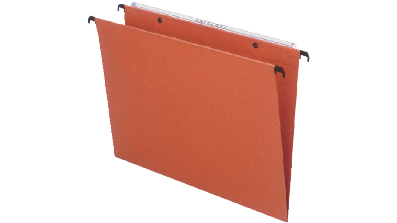 Hangmap Esselte Orgarex Kori 396x245 verticaal V-bodem oranje