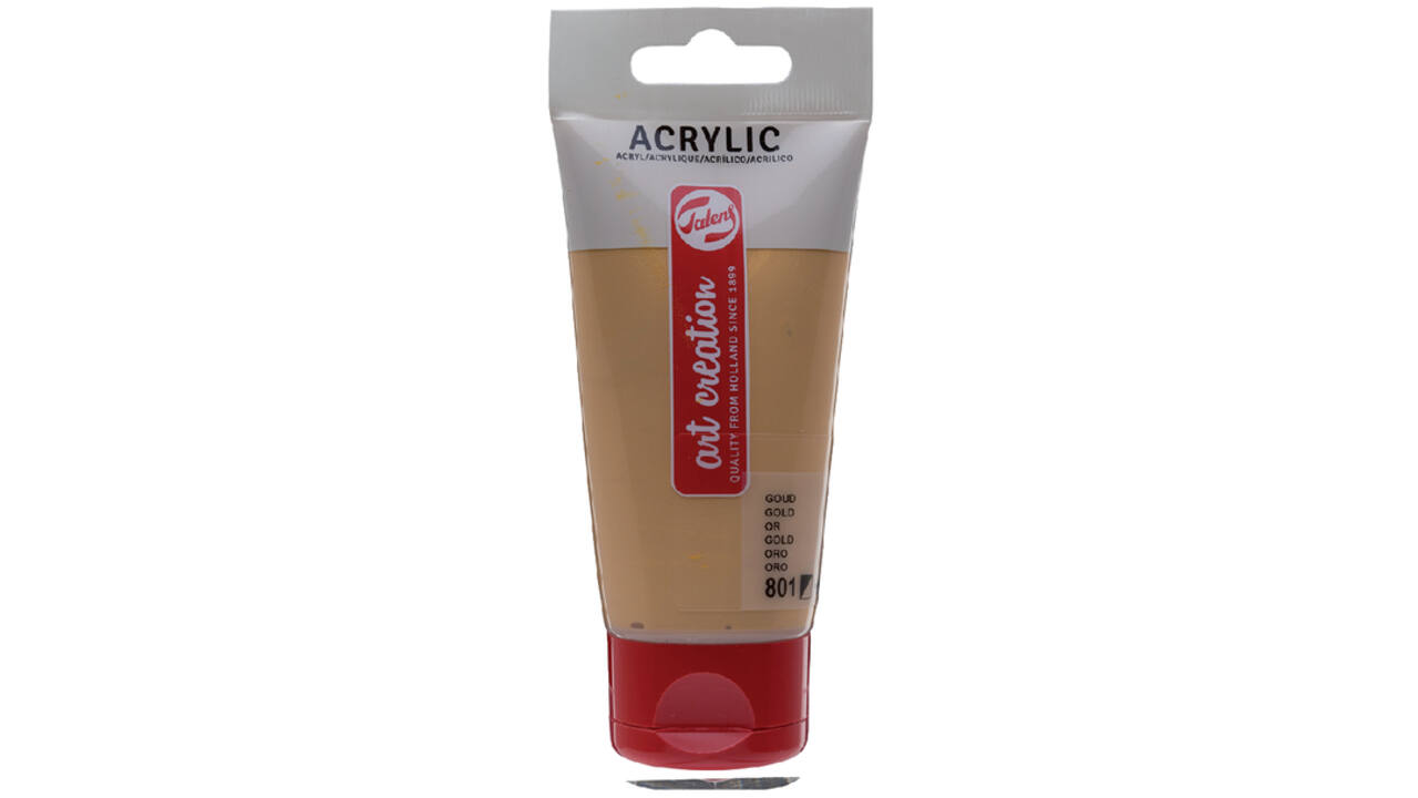 Acrylverf Talens Art Creation 801 goud tube à 75ml