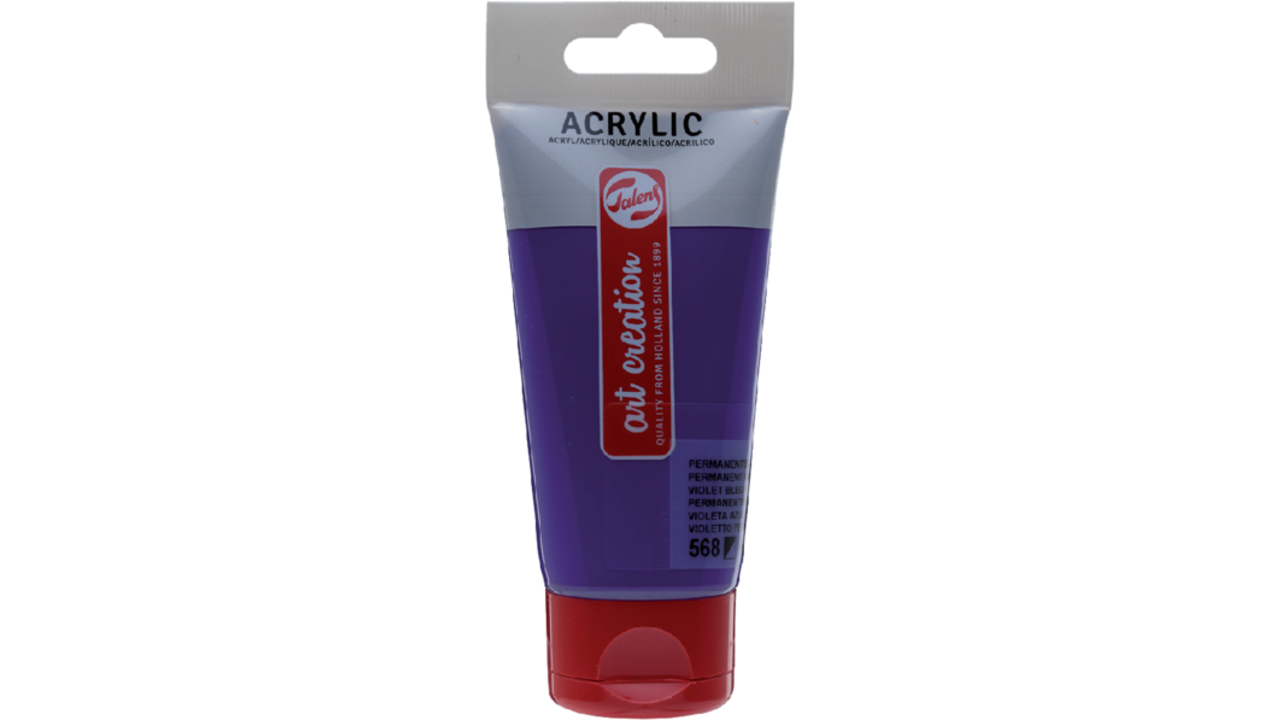 Acrylverf Talens Art Creation 568 permanentblauwviolet tube à 75ml