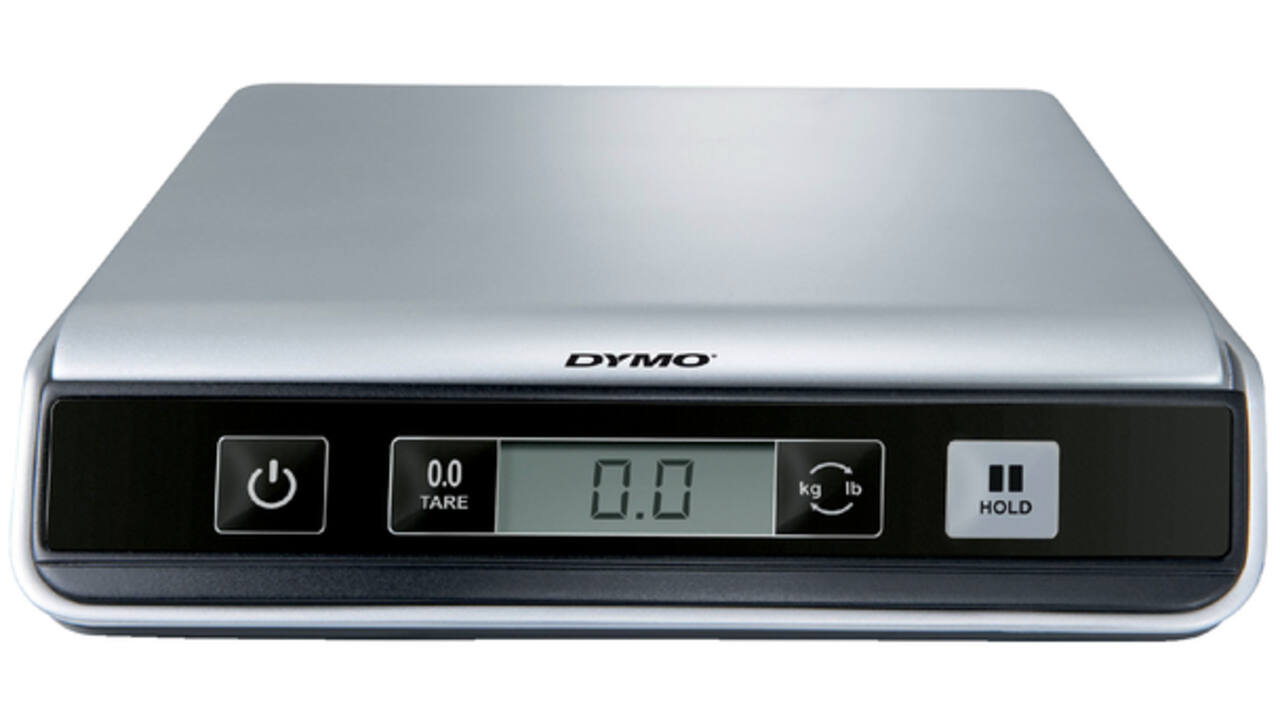 Pakketweger Dymo M10 digitaal tot 10 kilogram zilver/zwart