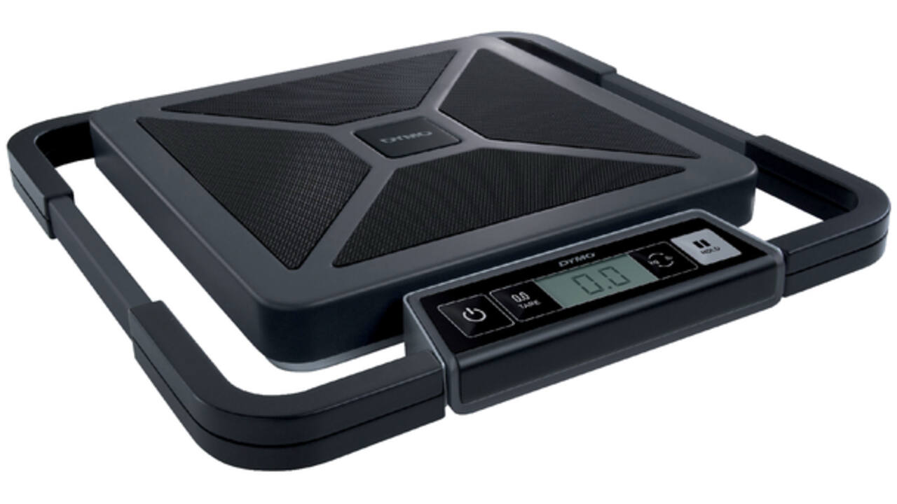 Pakketweger Dymo S50 digitaal tot 50 kilogram zwart