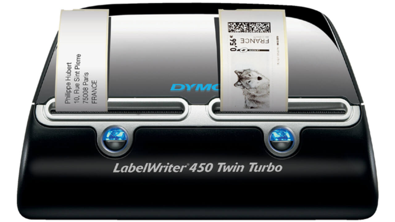 Labelprinter Dymo LabelWriter 450 Twin Turbo desktop zwart