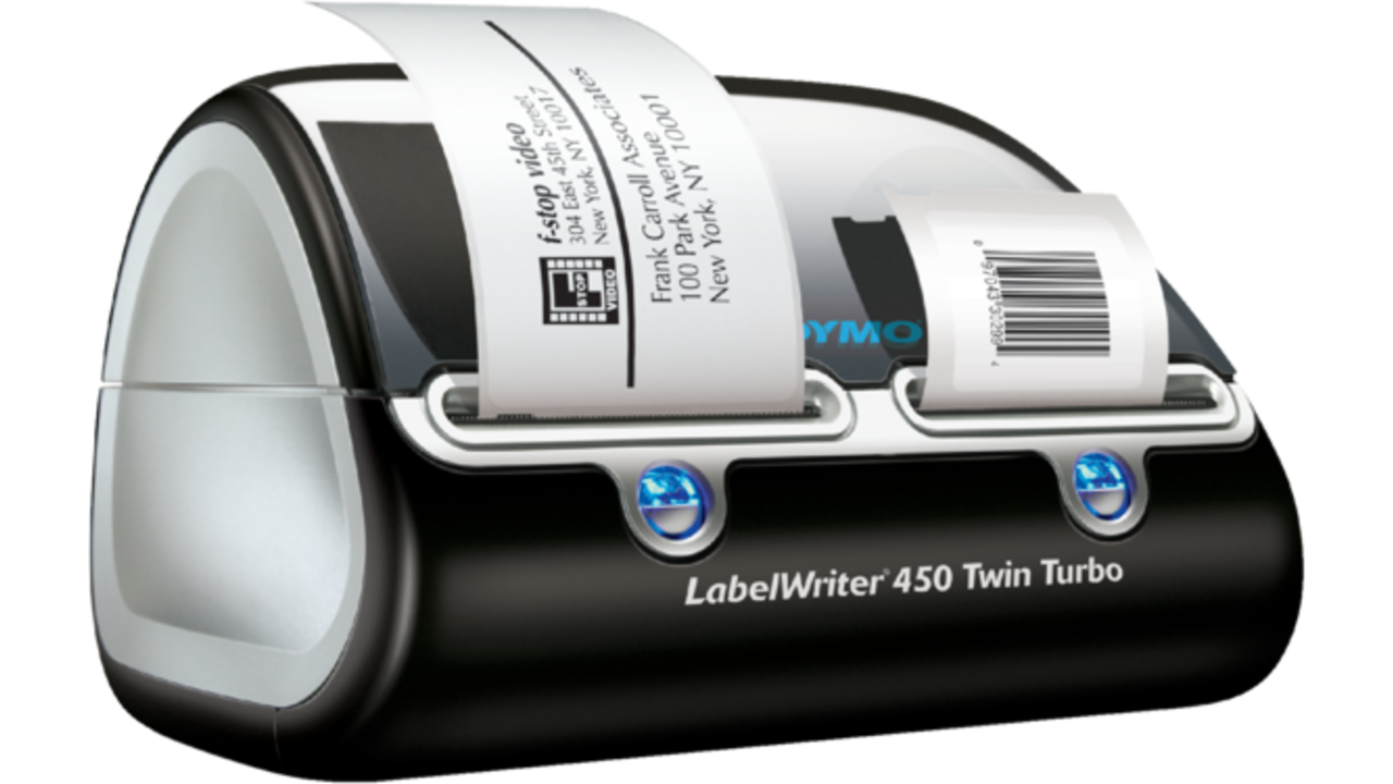 Labelprinter Dymo LabelWriter 450 Twin Turbo desktop zwart