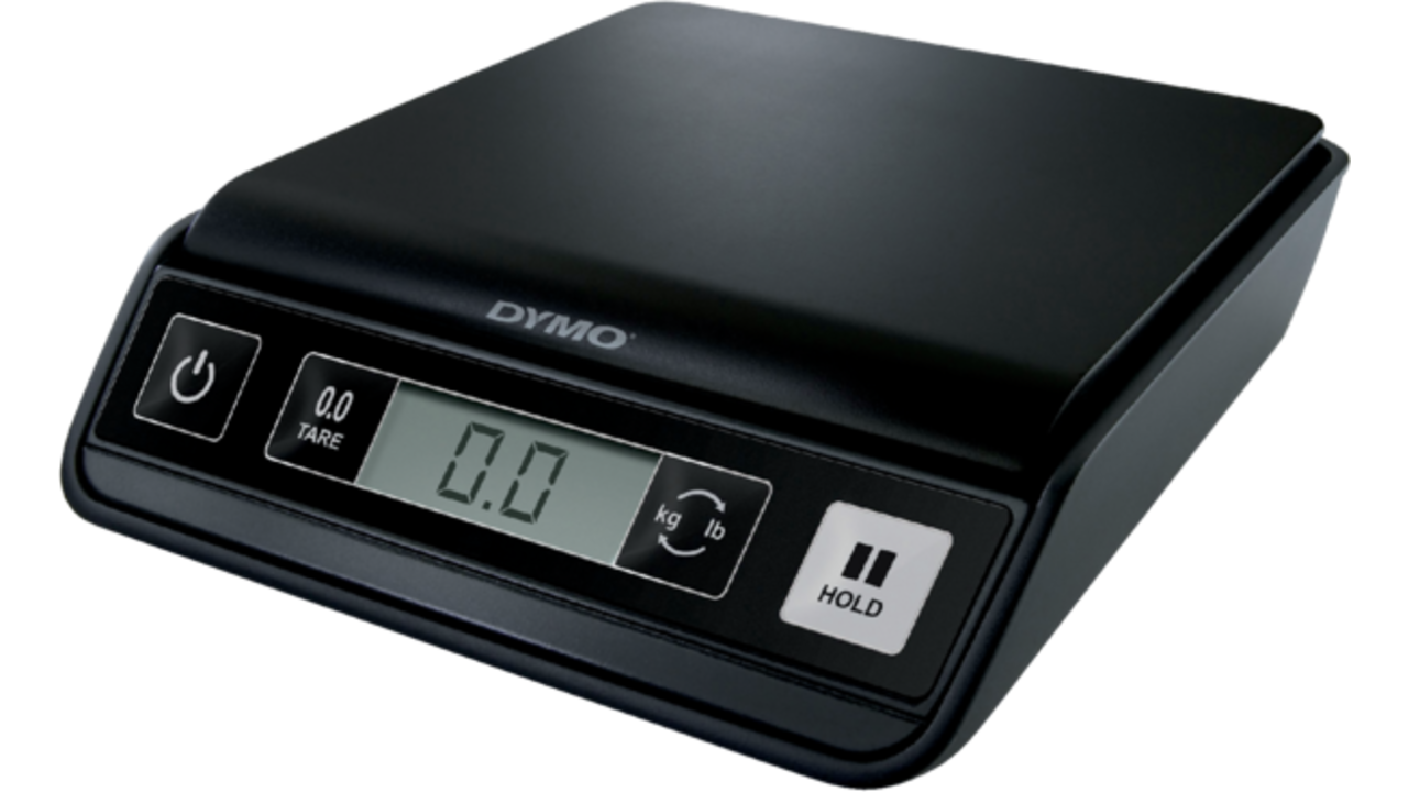 Briefweger Dymo M2 digitaal tot 2000 gram zwart