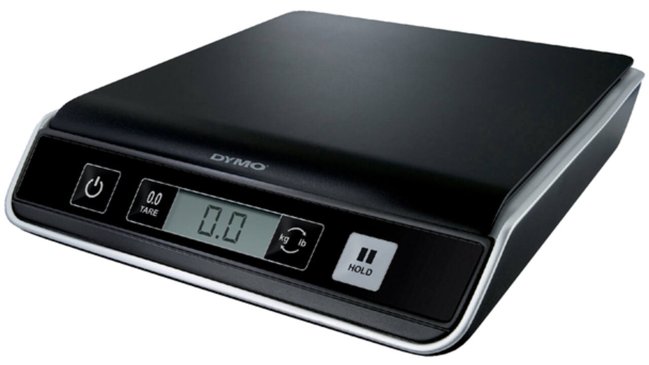 Pakketweger Dymo M5 digitaal tot 5000 gram zwart