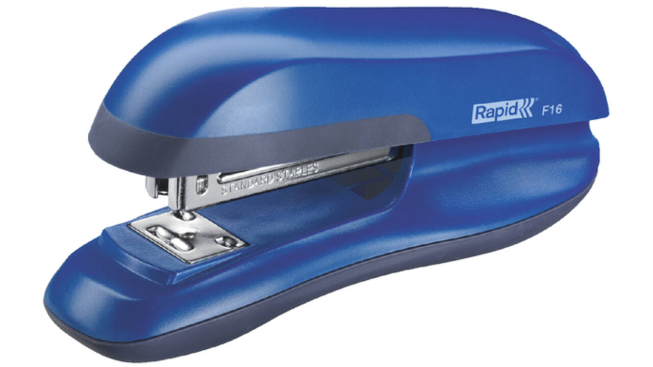 Bureaunietmachine Rapid Fashion full-strip F16 20 vel blauw