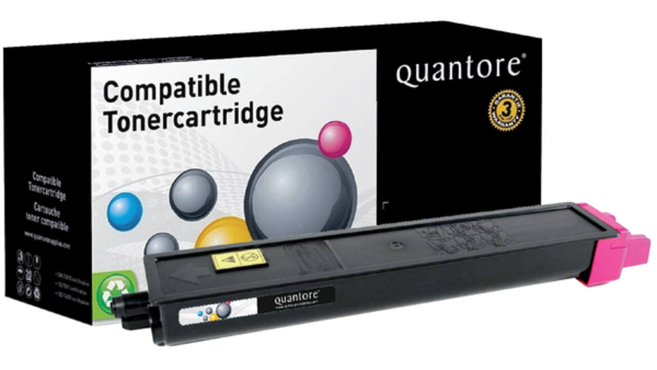Toner Quantore alternatief tbv Kyocera TK-895M rood