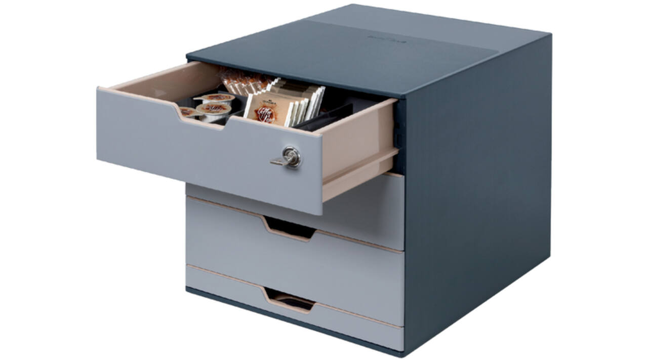 Coffee Point Box Durable 3385-58 antraciet-lichtgrijs