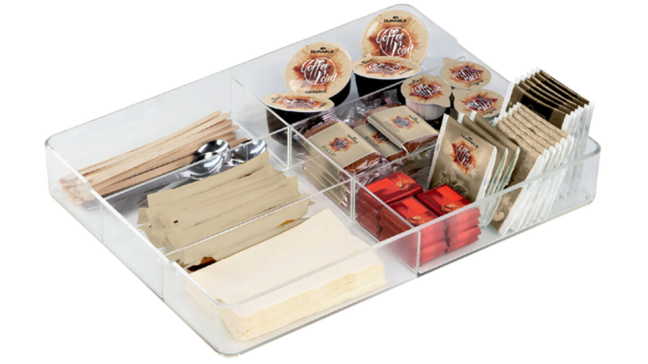 Coffee Point Caddy Durable 3384-19 transparant