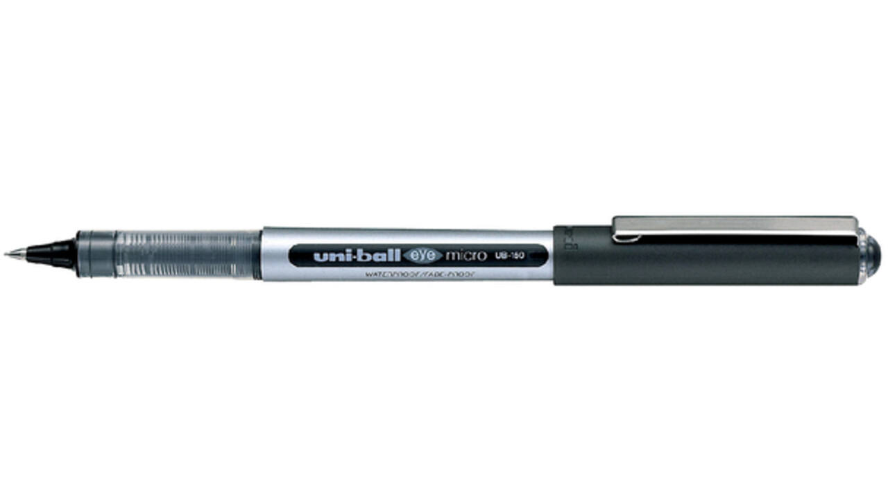 Rollerpen Uni-ball Eye 150N micro zwart