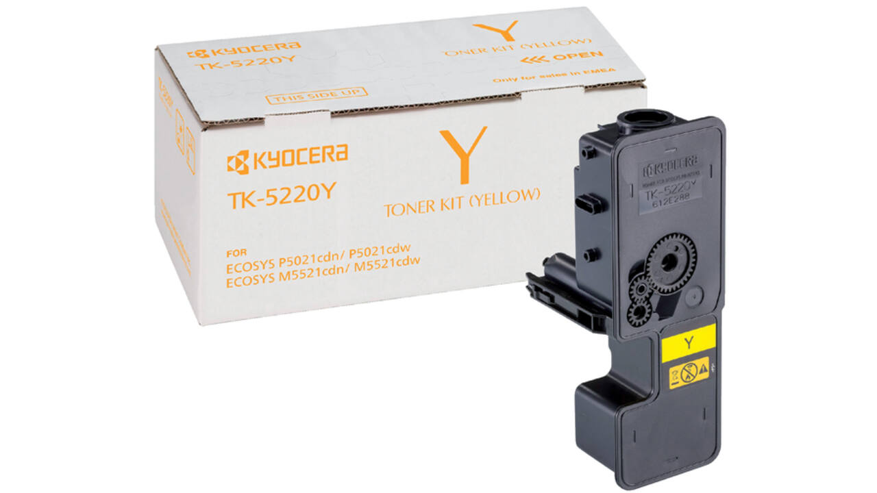 Toner Kyocera TK-5220Y geel