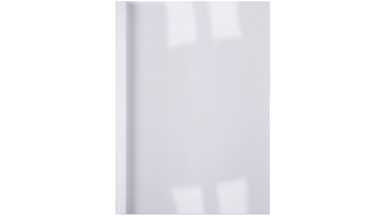 Thermische omslag GBC A4 1.5mm linnen wit 100stuks