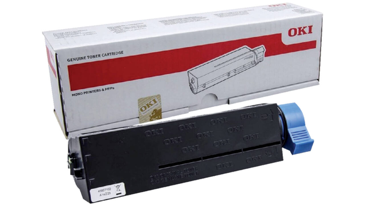 Toner Oki 45807106 zwart