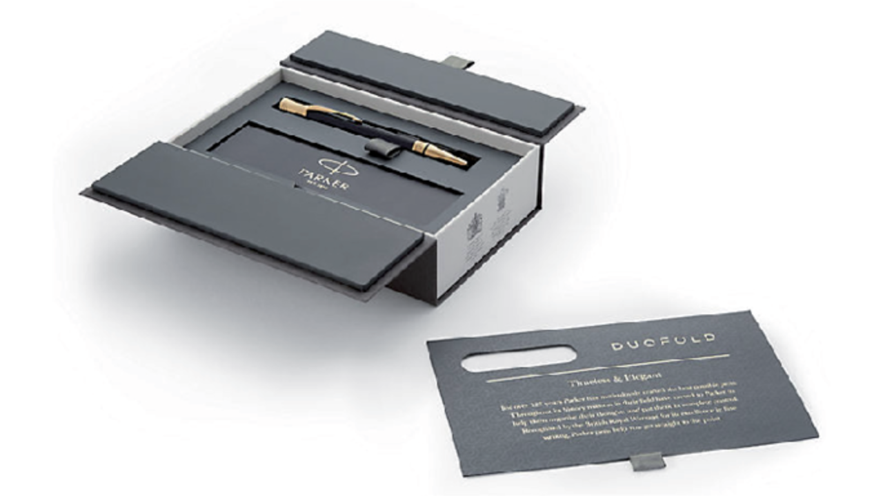 Balpen Parker Duofold Classic black GT medium