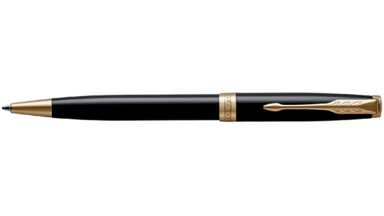 Balpen Parker Sonnet black lacquer GT medium