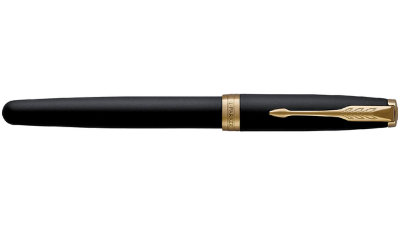 Rollerpen Parker Sonnet matte black GT fijn
