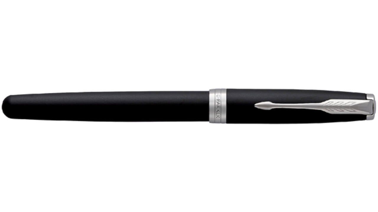Vulpen Parker Sonnet matte black CT fijn