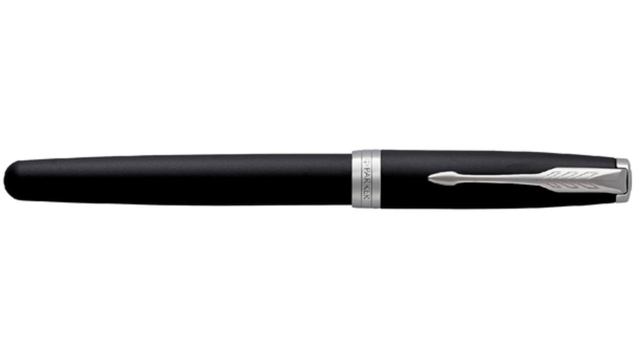 Vulpen Parker Sonnet matte black lacquer CT medium