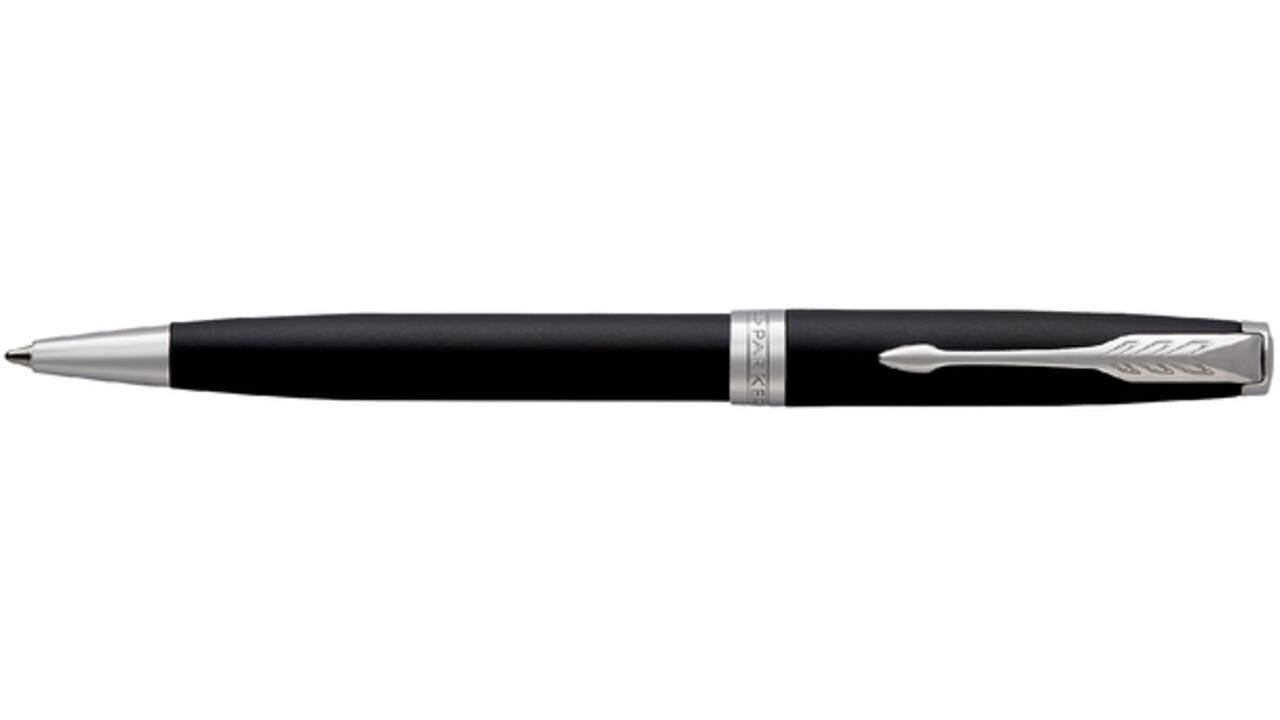 Balpen Parker Sonnet matte black lacquer CT medium