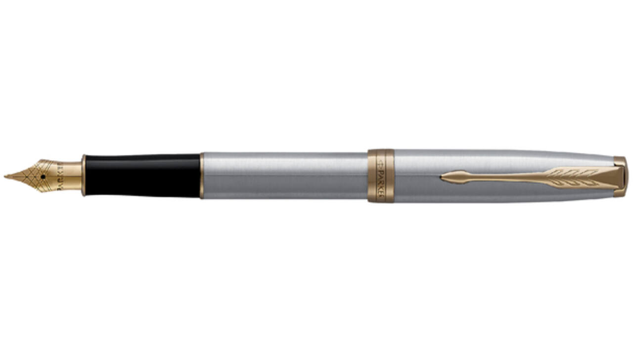 Vulpen Parker Sonnet stainless steel GT medium