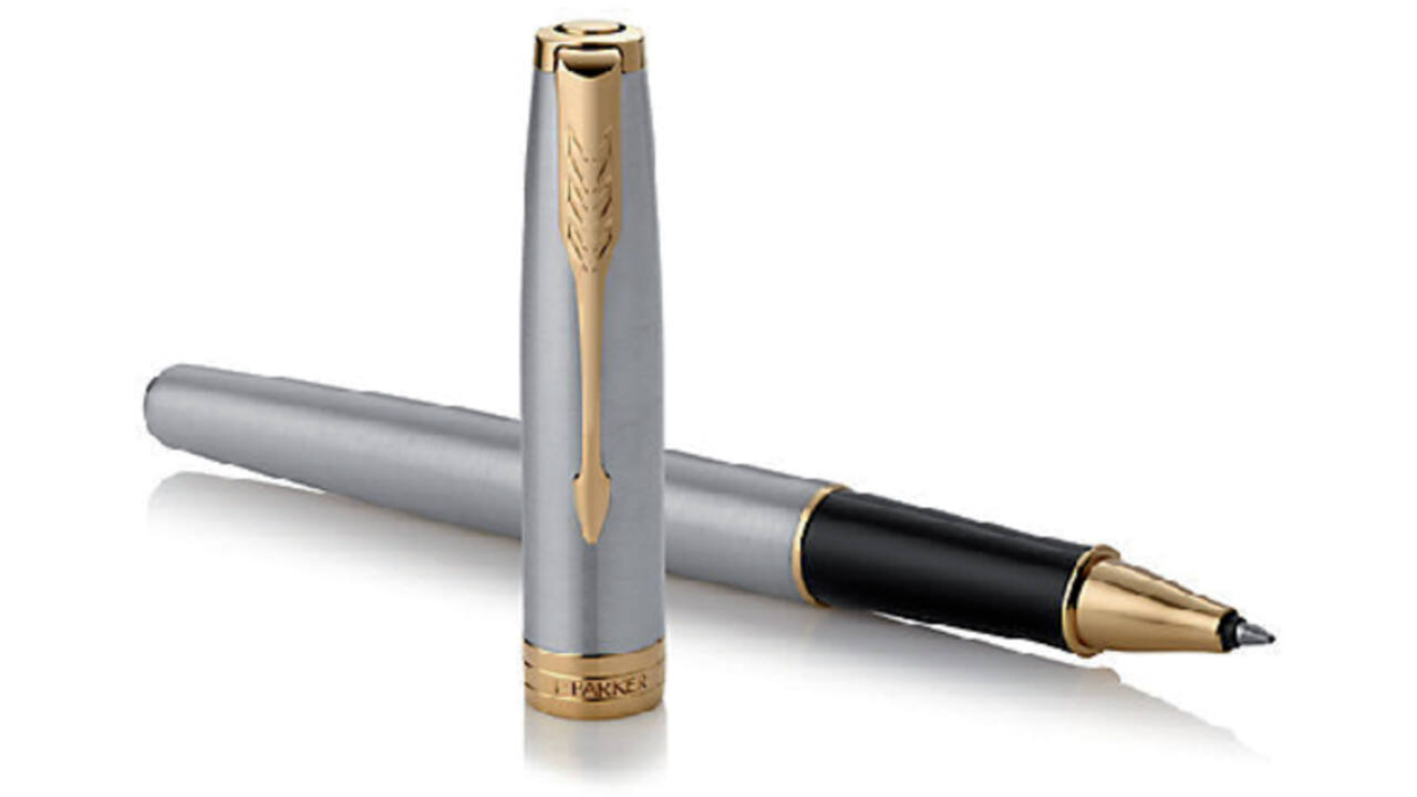Rollerpen Parker Sonnet steel GT fijn