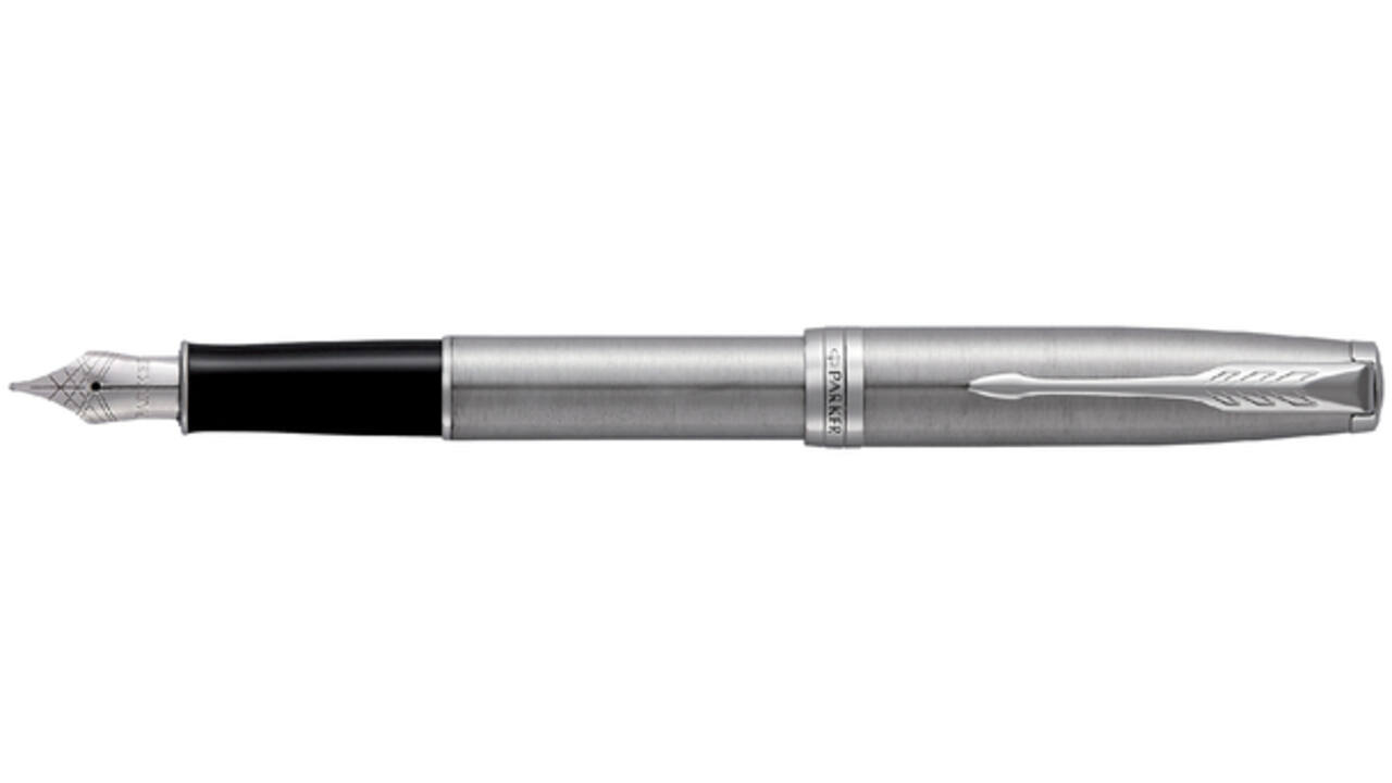Vulpen Parker Sonnet stainless steel CT fijn