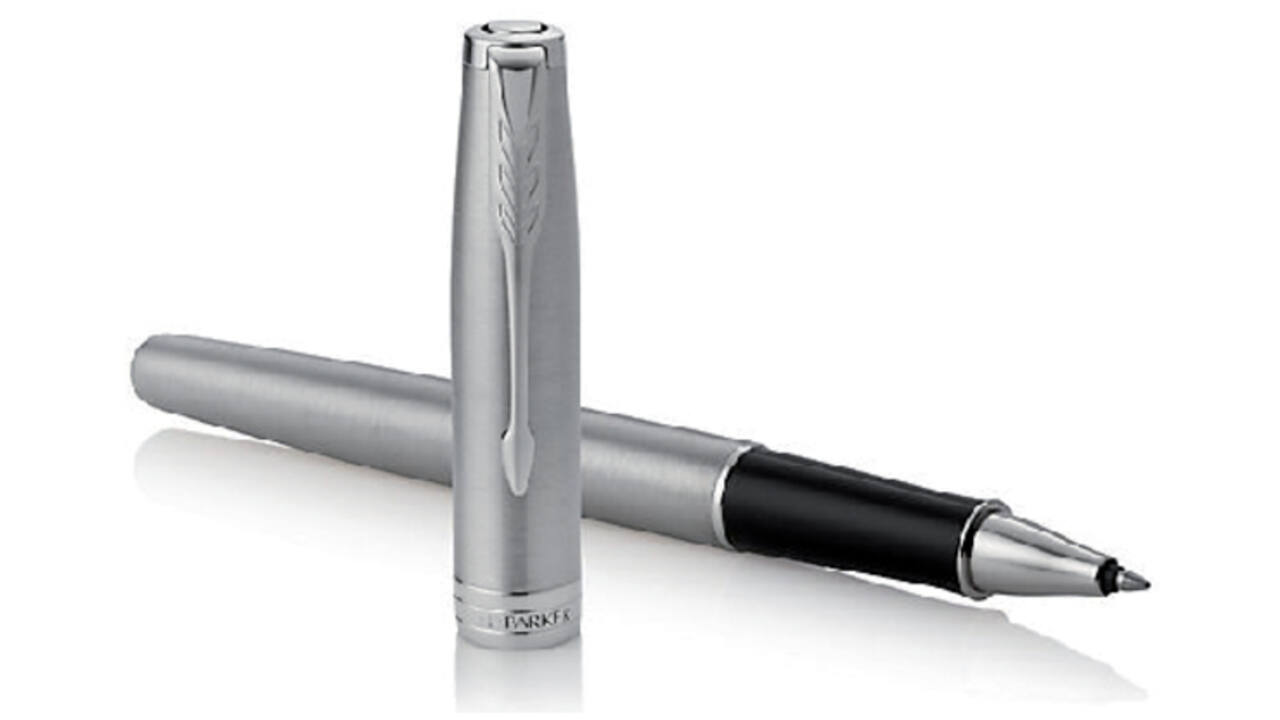 Rollerpen Parker Sonnet steel CT fijn